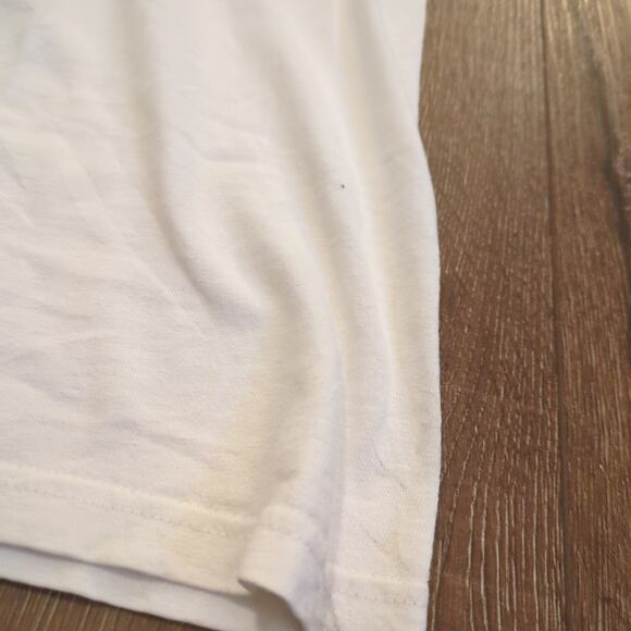 VTG Walt Disney World True USA Baseball Adult XL Ringer Shirt 90s Epcot Country - Picture 3 of 10